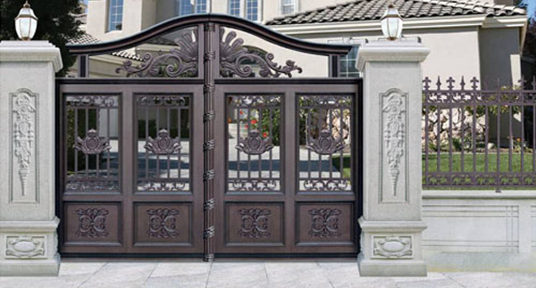 LD-T-1815別墅電動鋁藝大門
